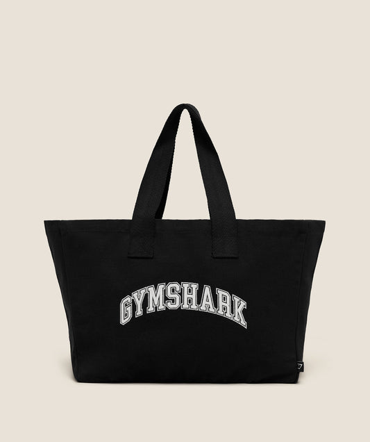 Gymshark Essentials Tote - Black/Soft White