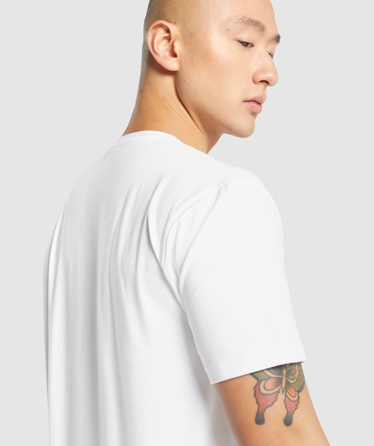 Gymshark Pre-Workout Tee - White
