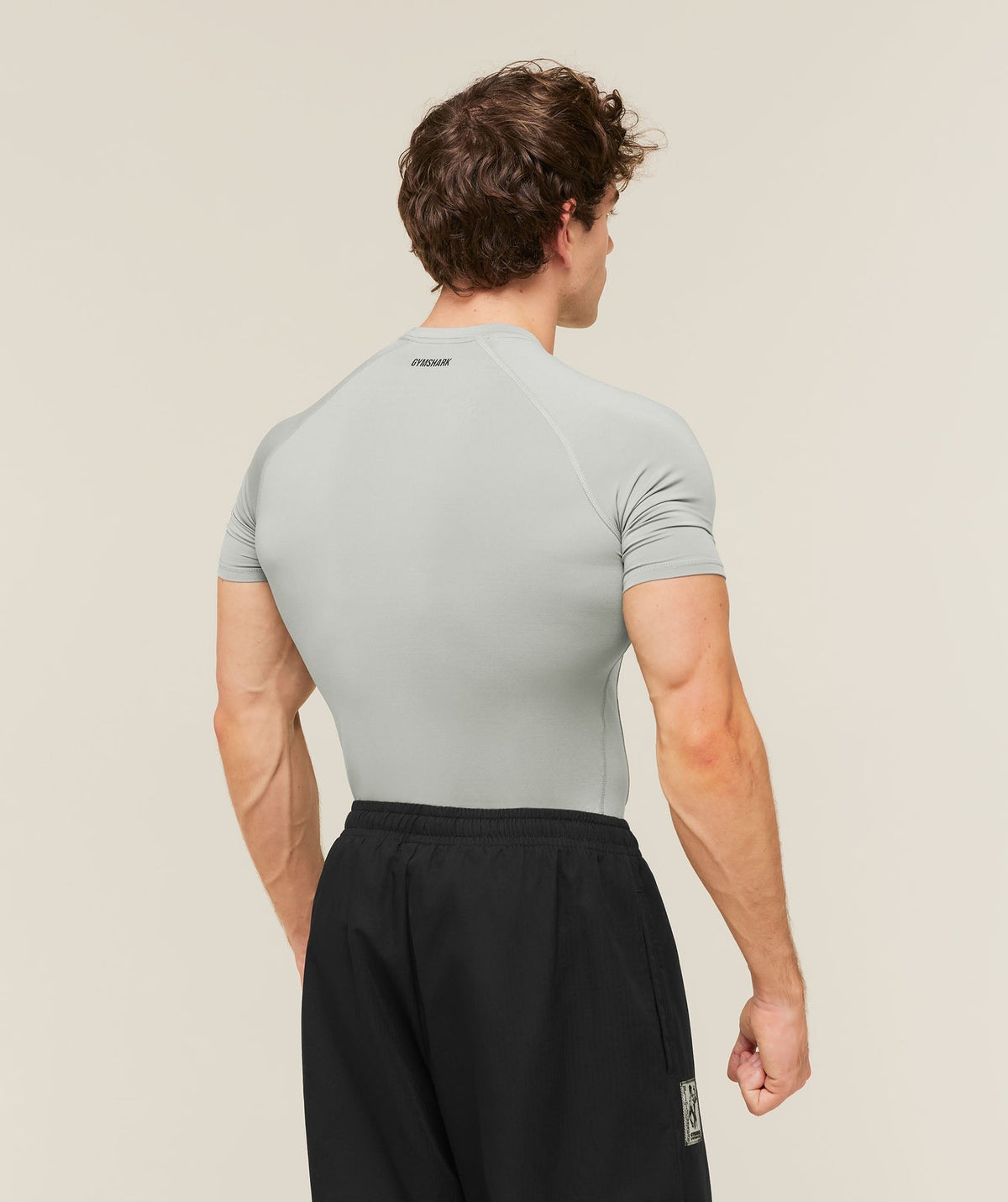 Gymshark Element Baselayer Tee - Smokey Grey