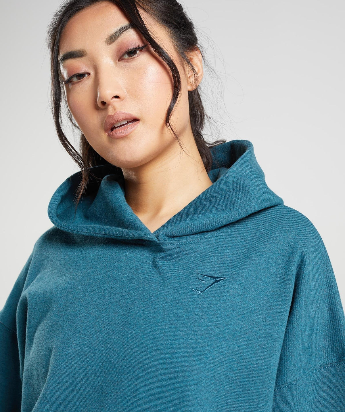 Gymshark Rest Day Sweats Hoodie - Bros Steel Blue Marl