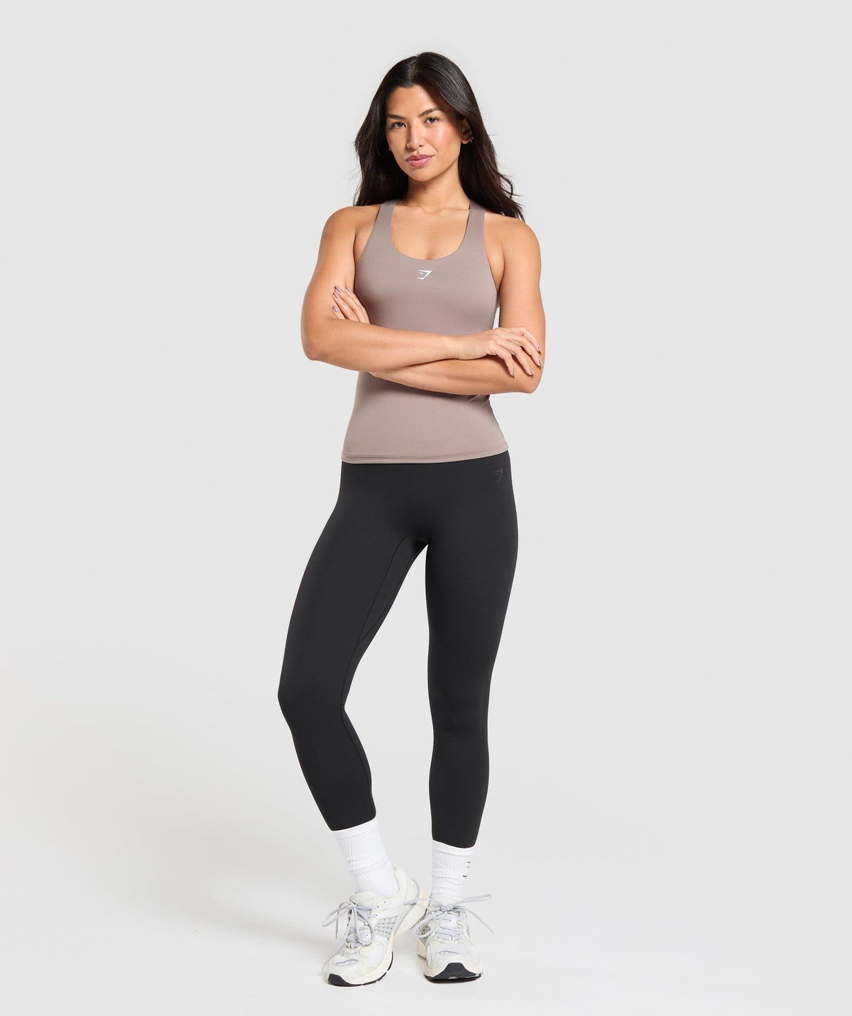 Gymshark Shelf Cami Tank - Lifestyle Brown