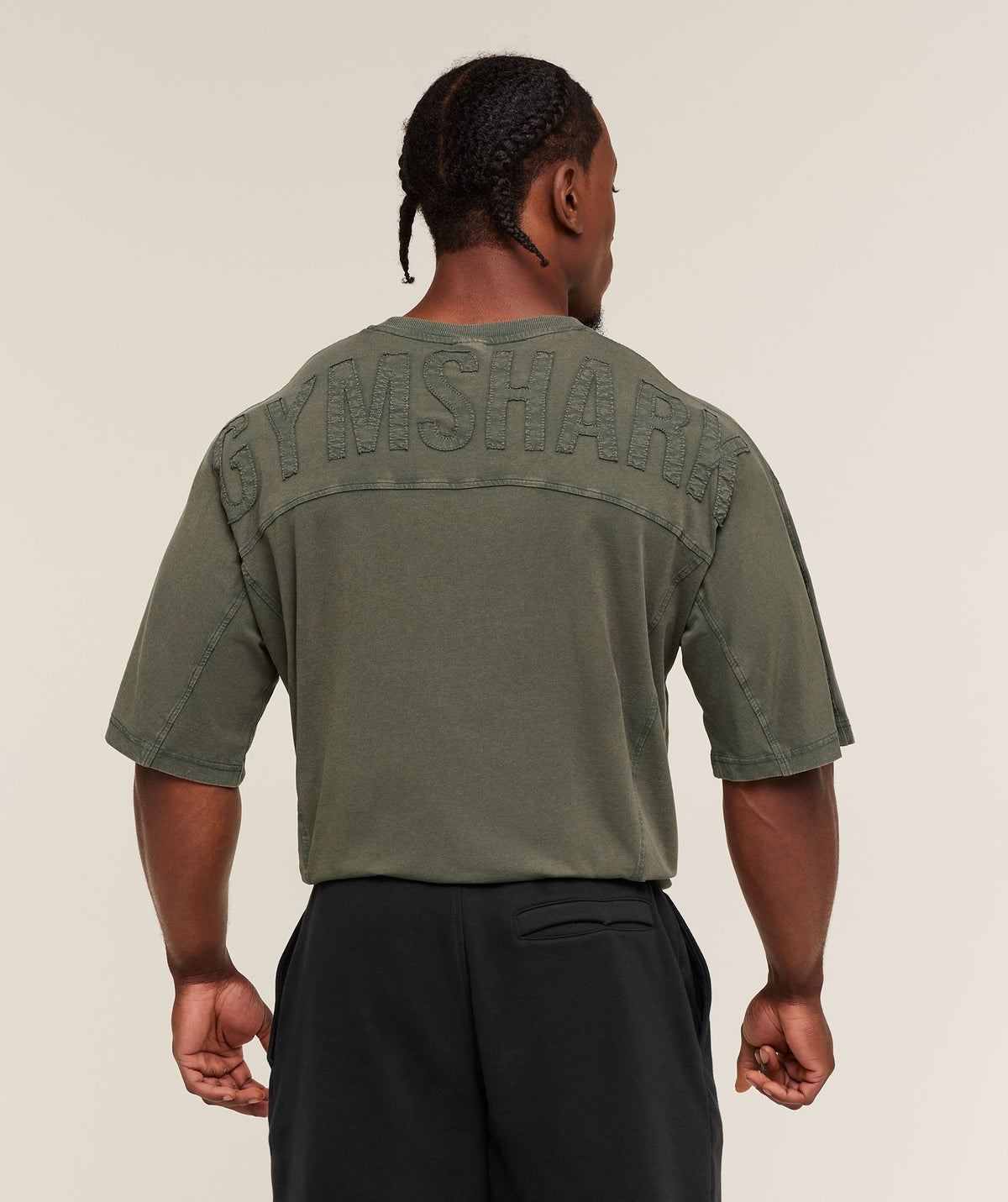 Gymshark Power Washed Tee - Strength Green