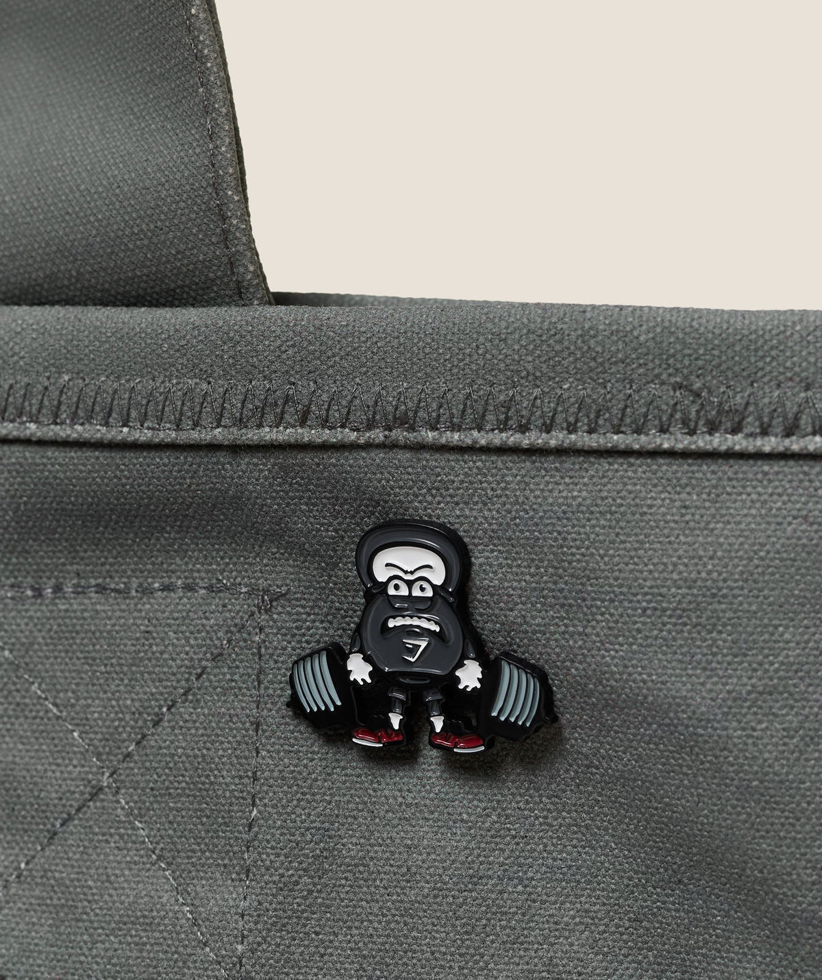 Gymshark Collectible Pin - Onyx Grey