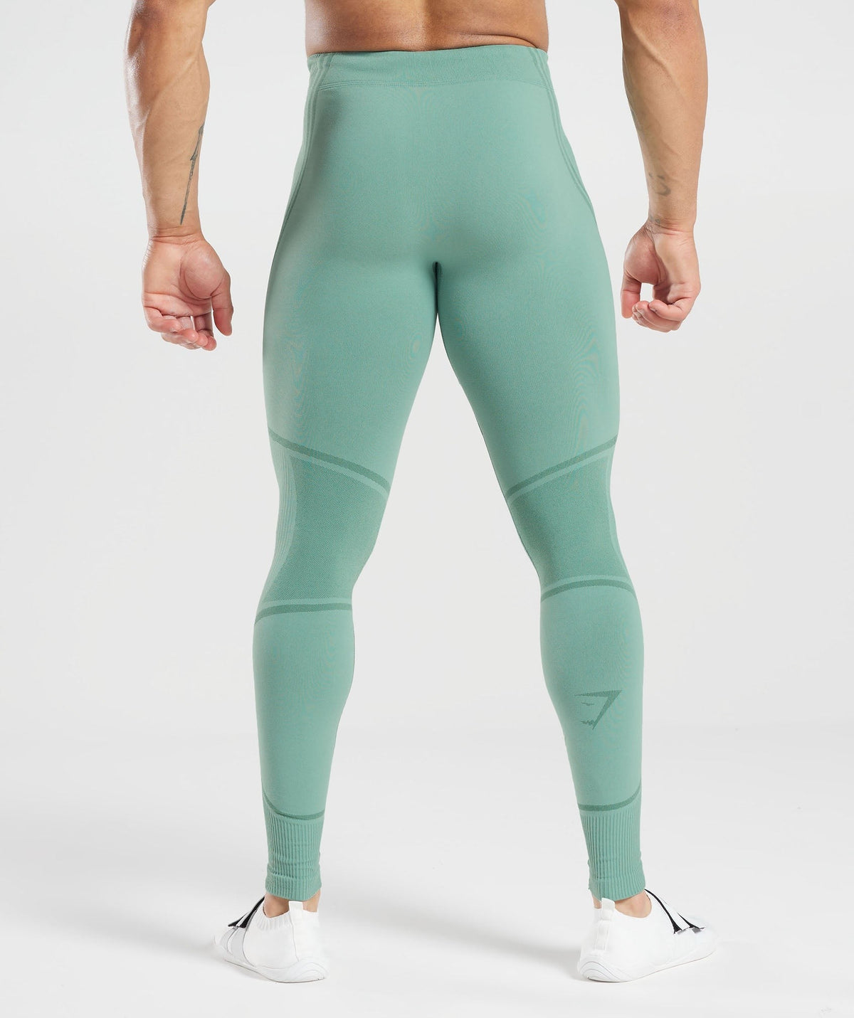 Gymshark 315 Seamless Tights - Ink Teal/Jewel Green