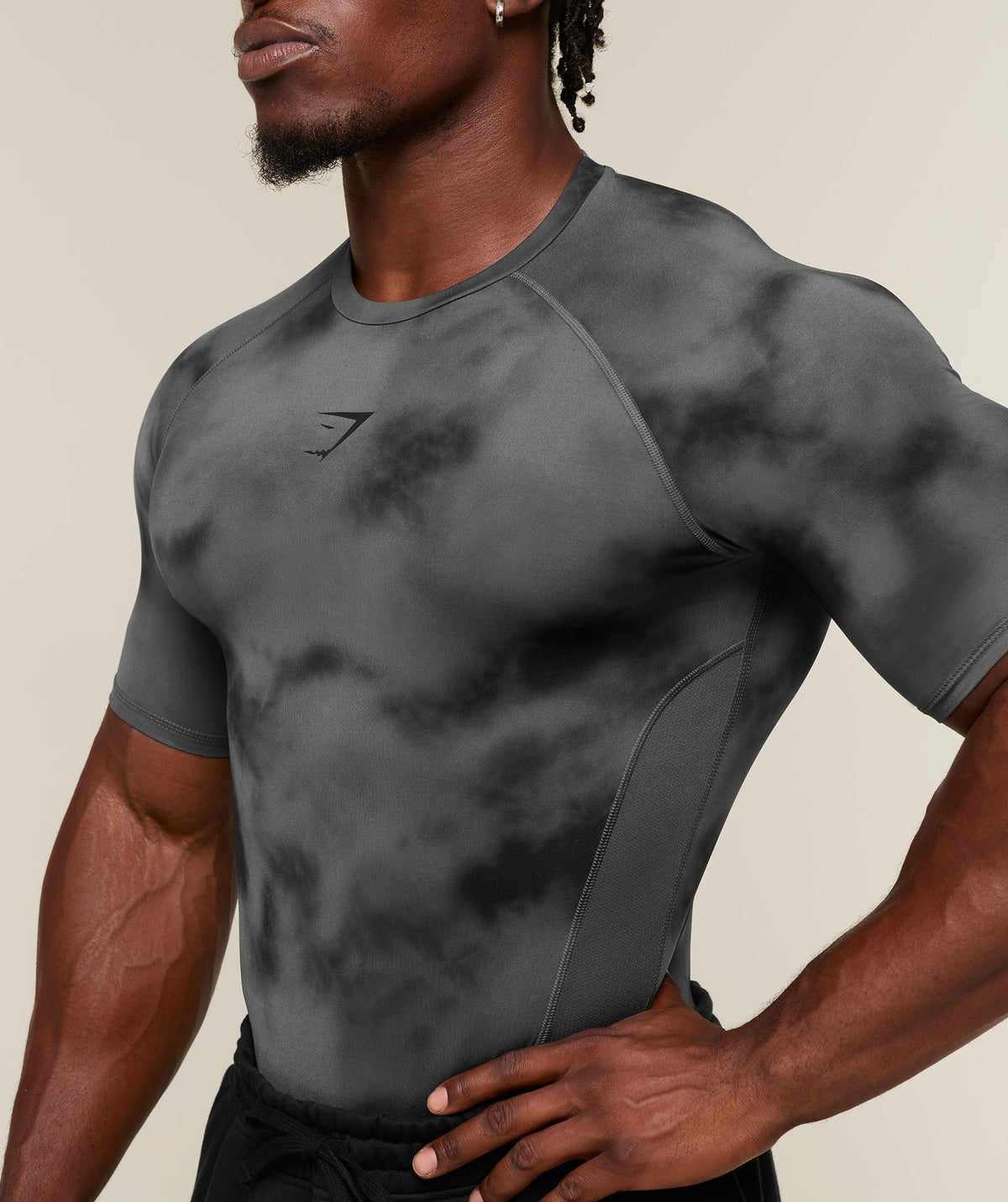 Gymshark Element Baselayer Tee - Dark Grey