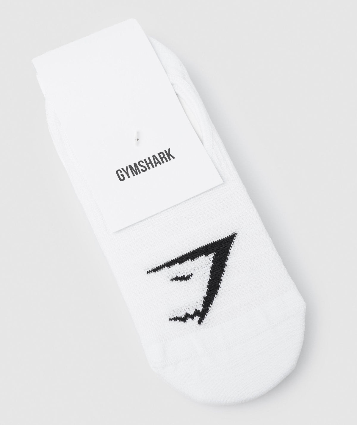 Gymshark No Show Socks 3pk - White