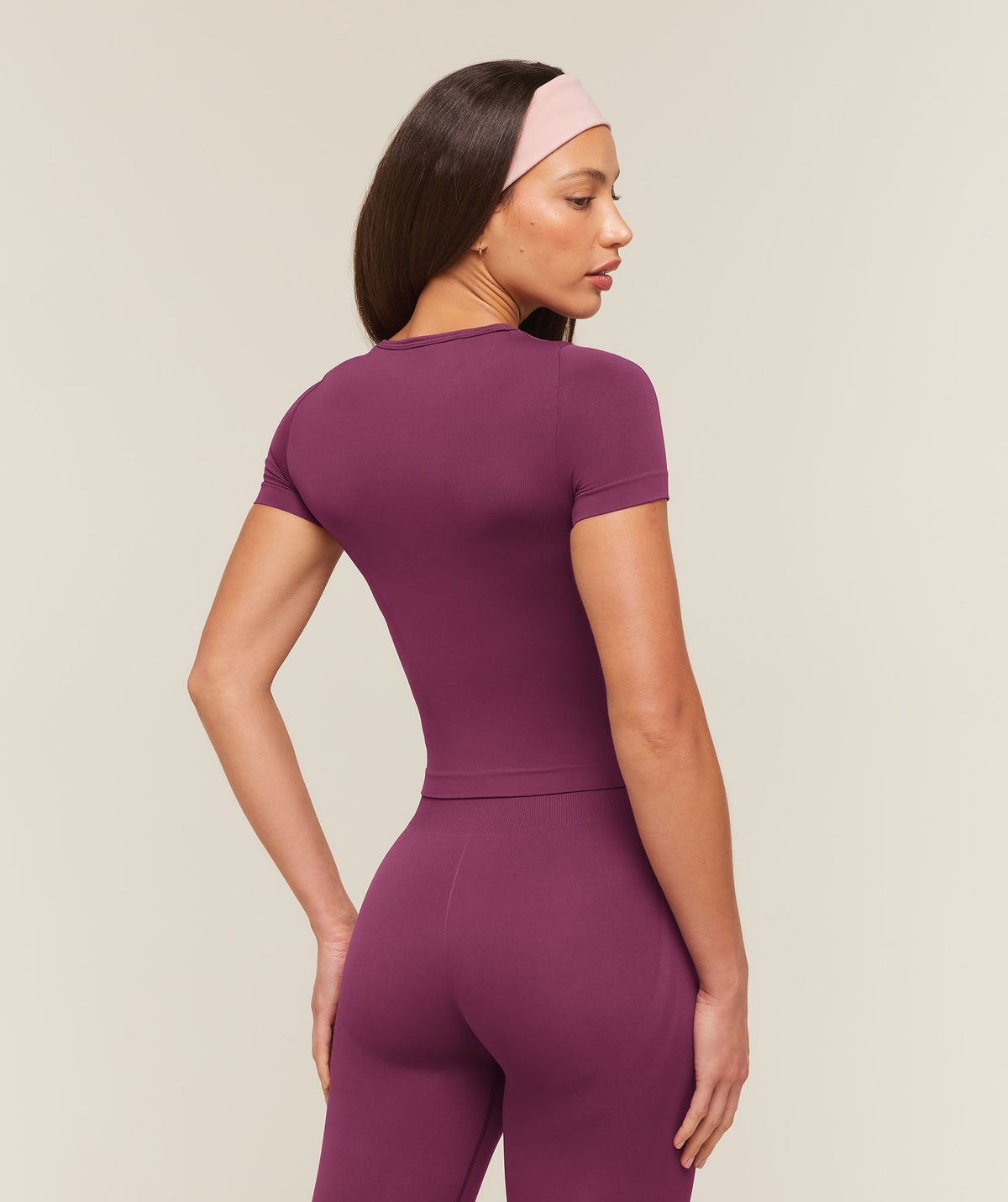 Gymshark Everyday Seamless Short Sleeve Top - Strength Pink