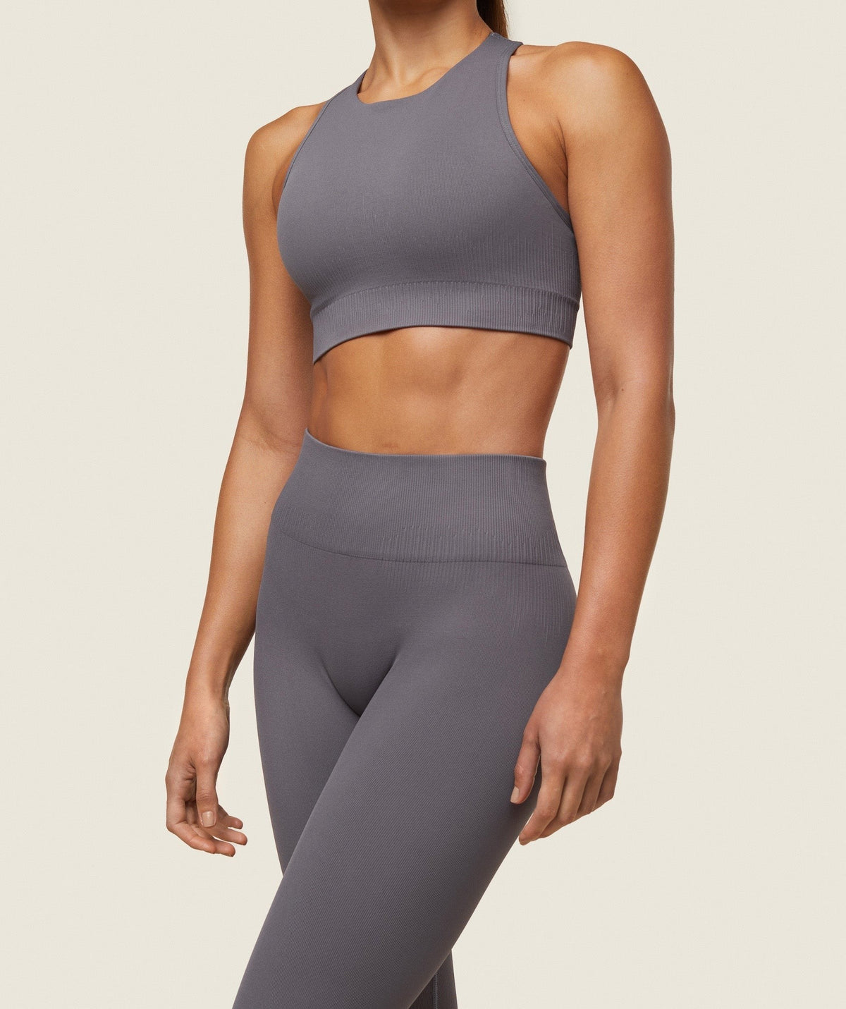 Gymshark Everywhere Seamless Sports Bra - Brushed Grey