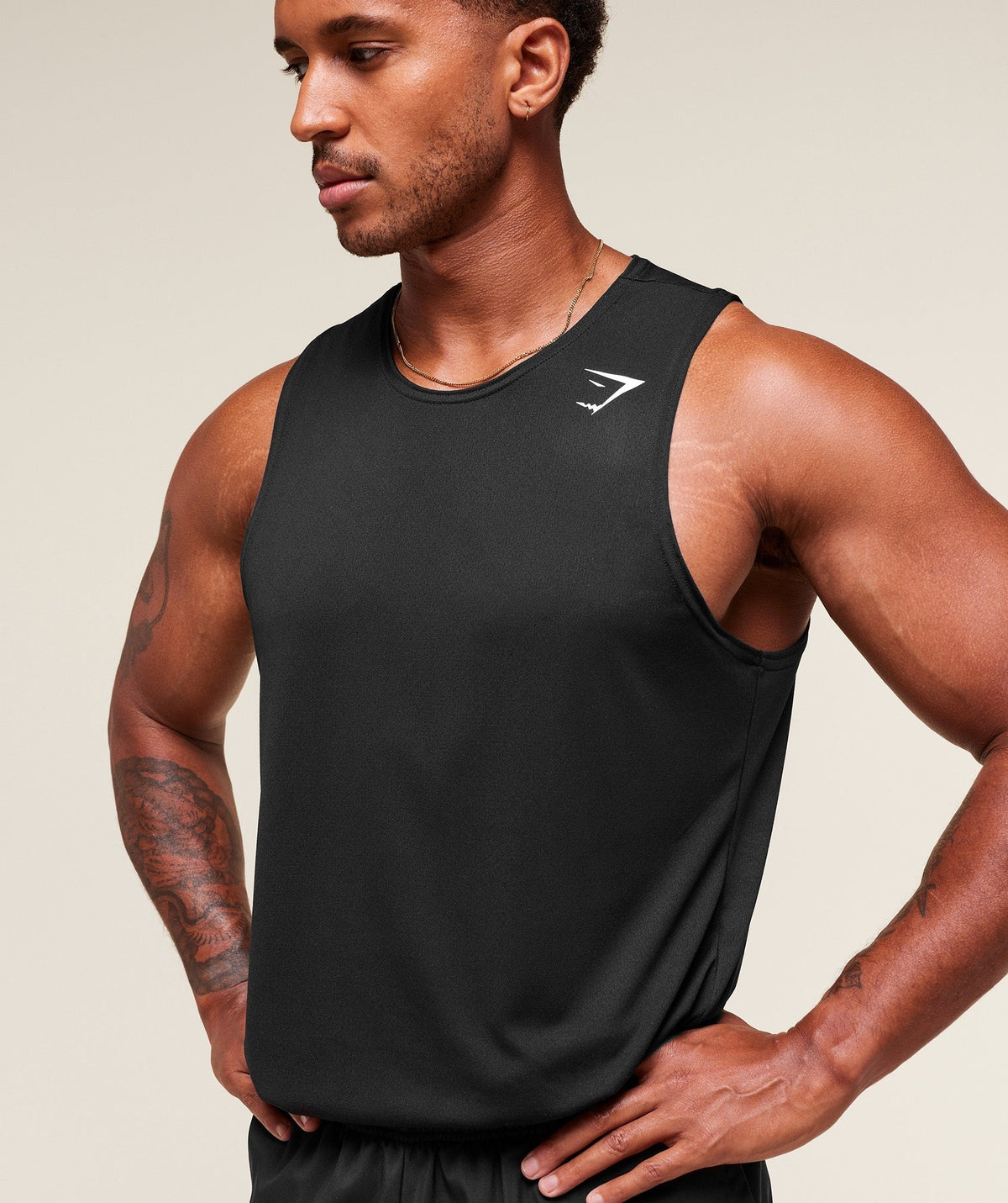 Gymshark Everyday Performance Tank 2 Pack - White/Black