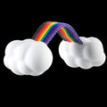 Proud Pup Rainbow Super Chewer Durable Tug Dog Toy