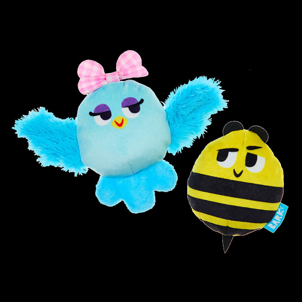 Spring Fling Plush Multi-Part + Fetch Dog Toy