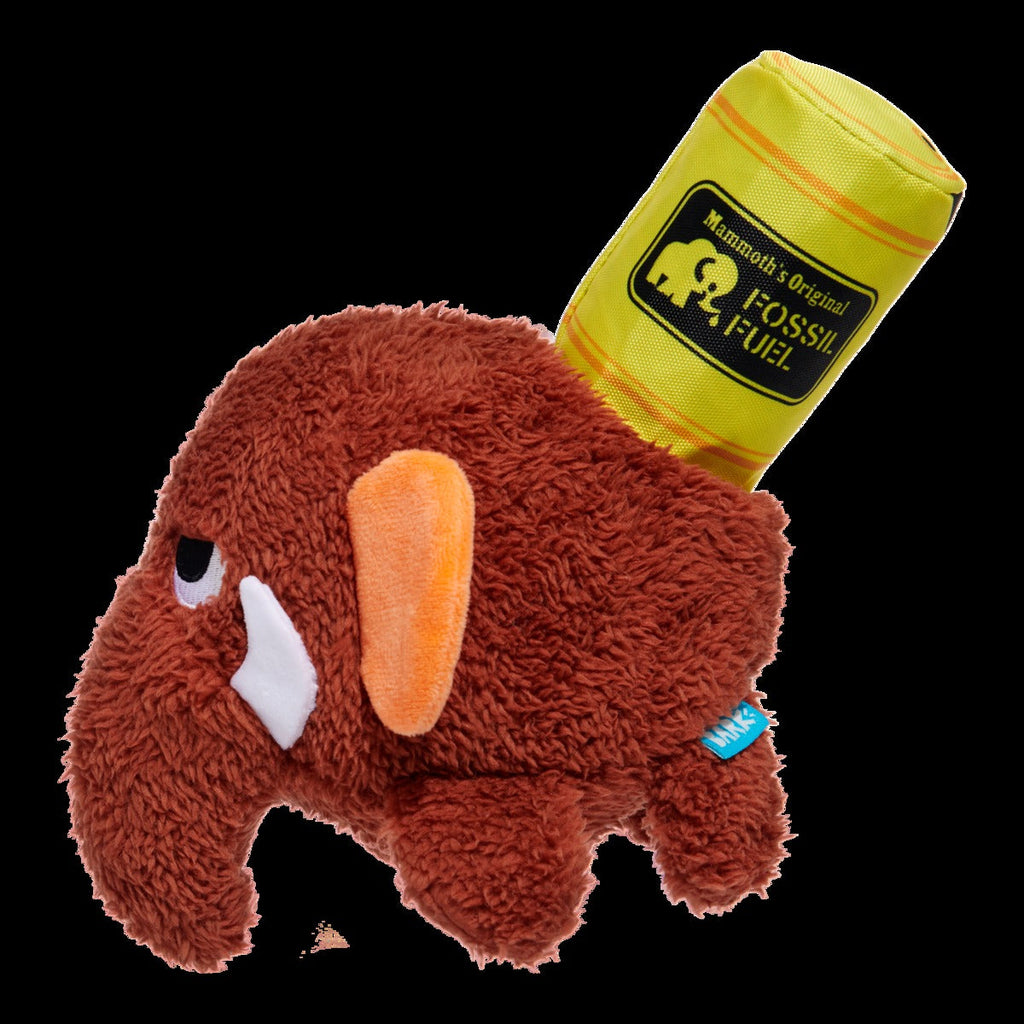 Mama Jama Mammoth Plush 2-in-1 Rip and Reveal Dog Toy