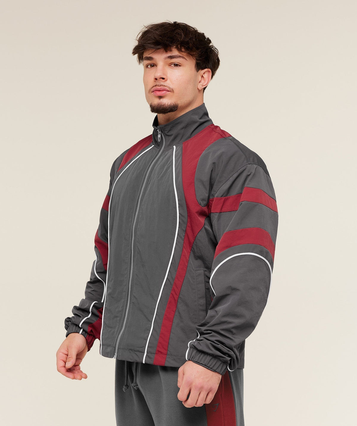 Gymshark GS x Carlos Track Jacket - Onyx Grey