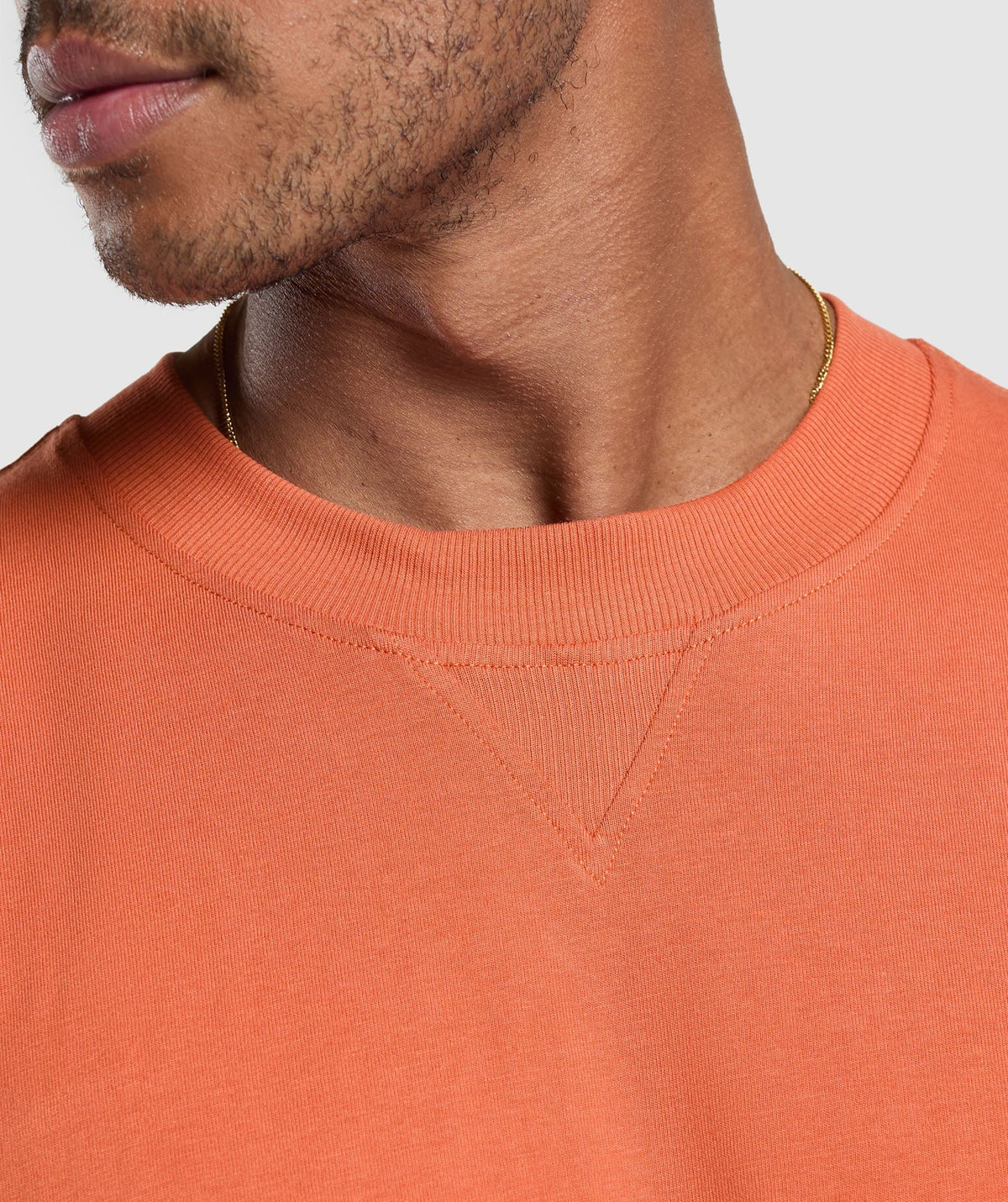 Gymshark Rest Day Essentials Tee - Muted Orange