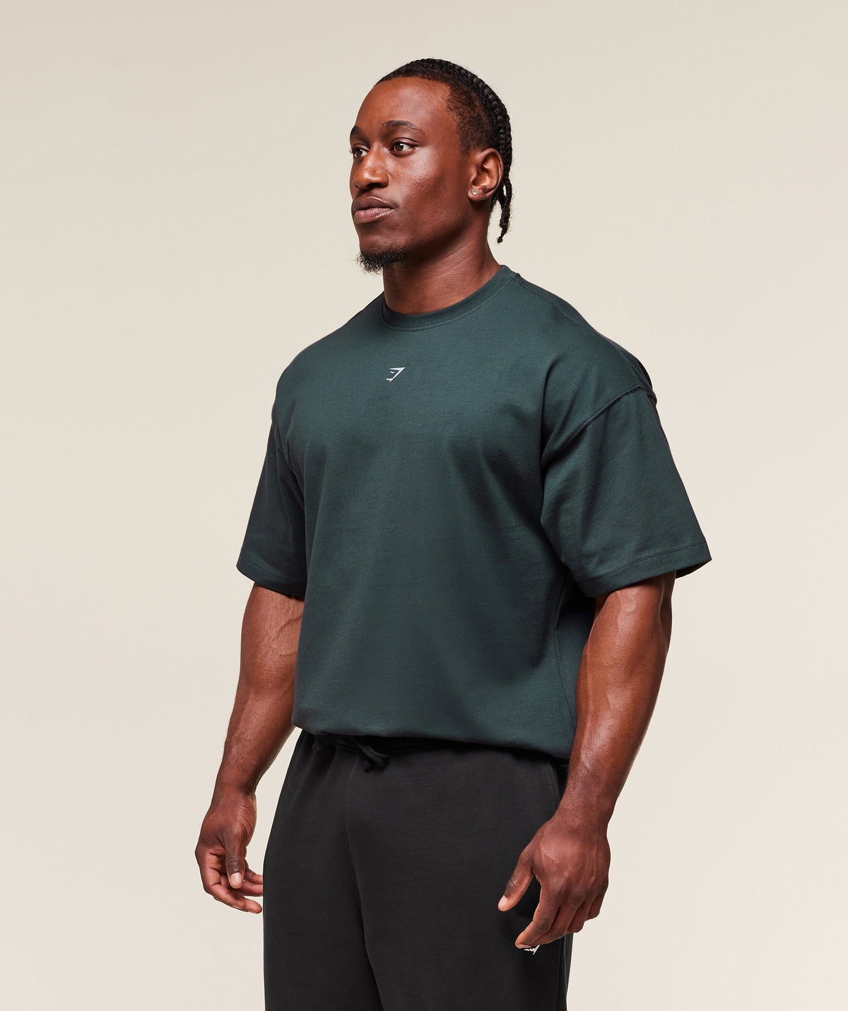 Gymshark Forged By Iron Tee - Darkest Teal