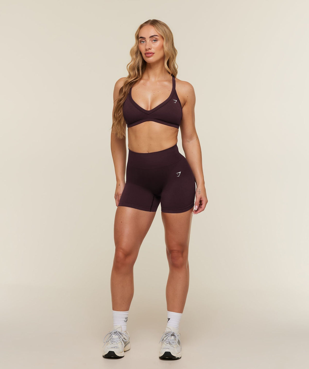 Gymshark Adapt Solid Sports Bra - Cherry Purple