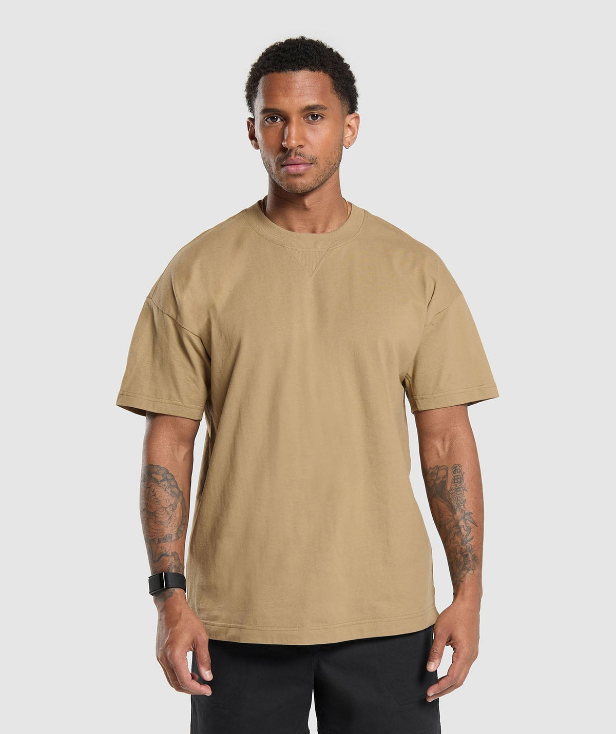 Gymshark Rest Day Essentials Tee - Troop Green