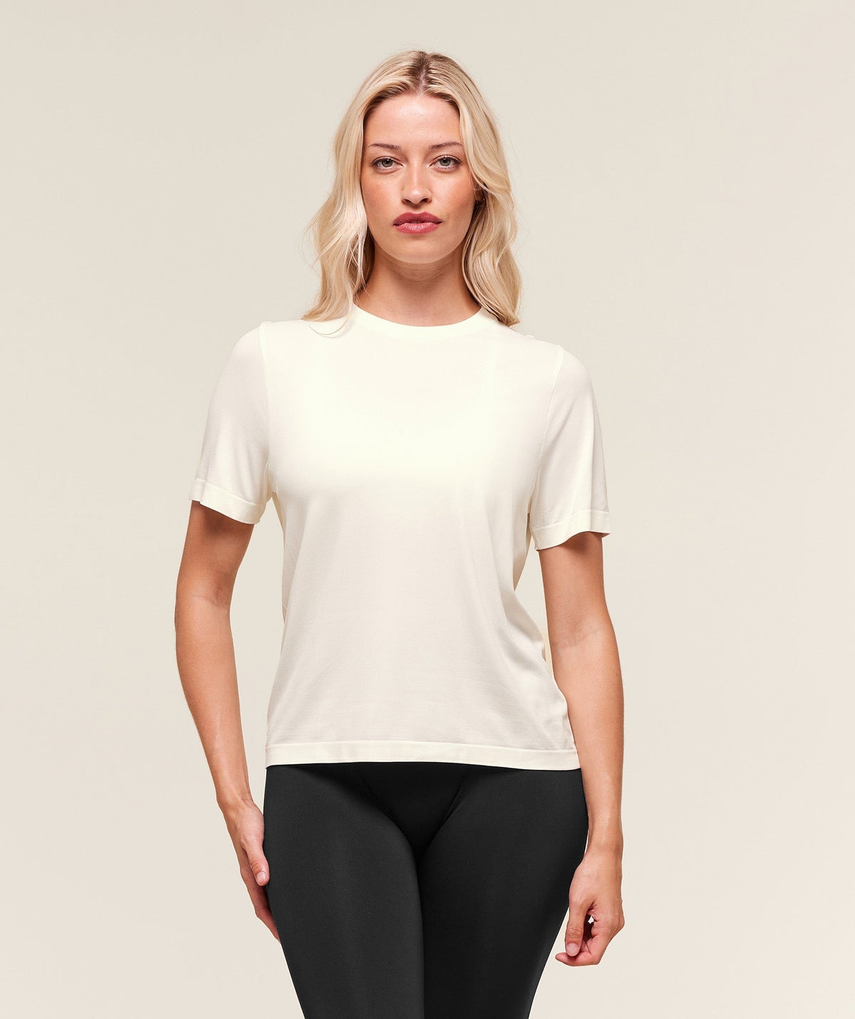 Gymshark Everyday Seamless Tee - Soft White