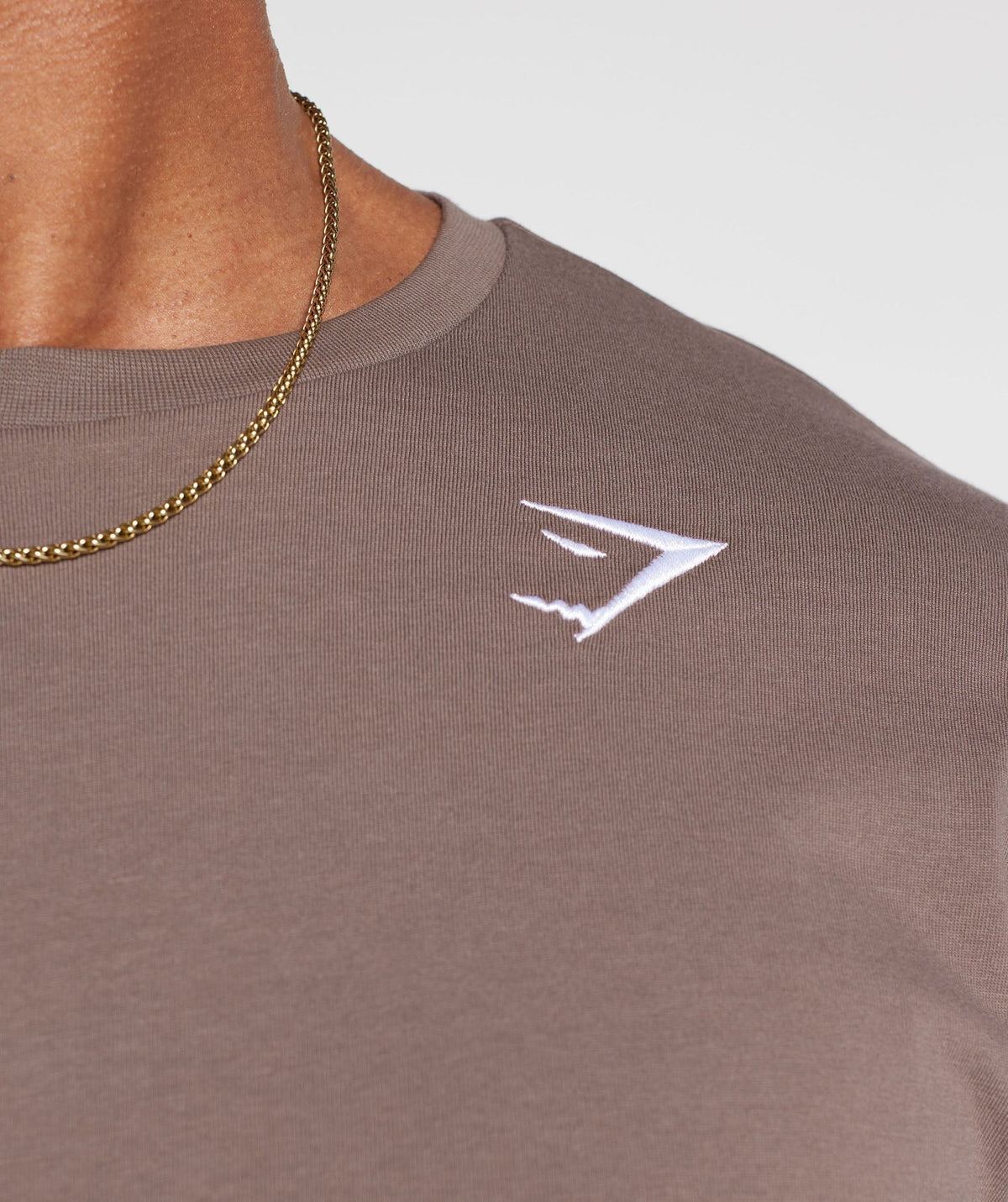 Gymshark Crest Tee - Brown