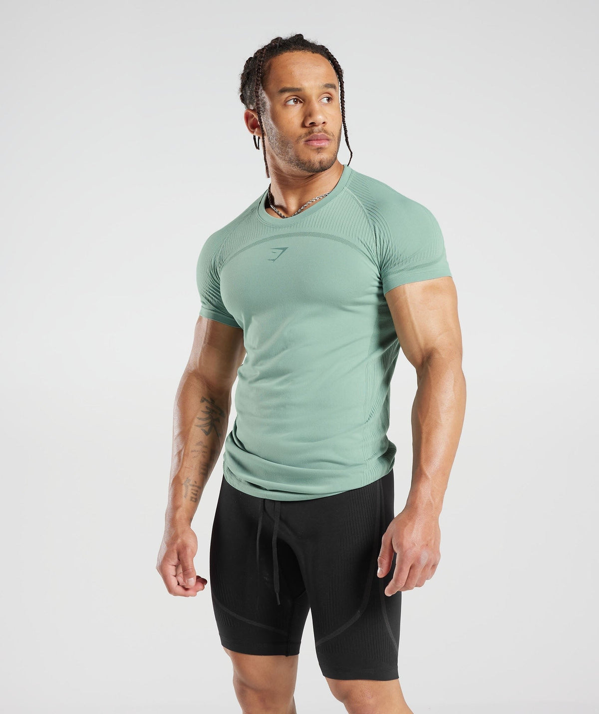 Gymshark 315 Seamless Tee - Teal