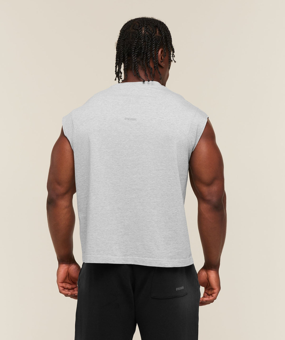 Gymshark GSLC Cut off tank - Soft Grey Marl