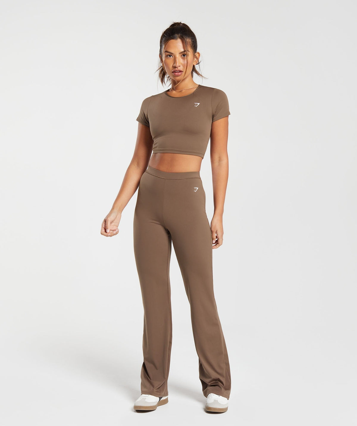 Gymshark Everyday Flare Legging - Soft Brown