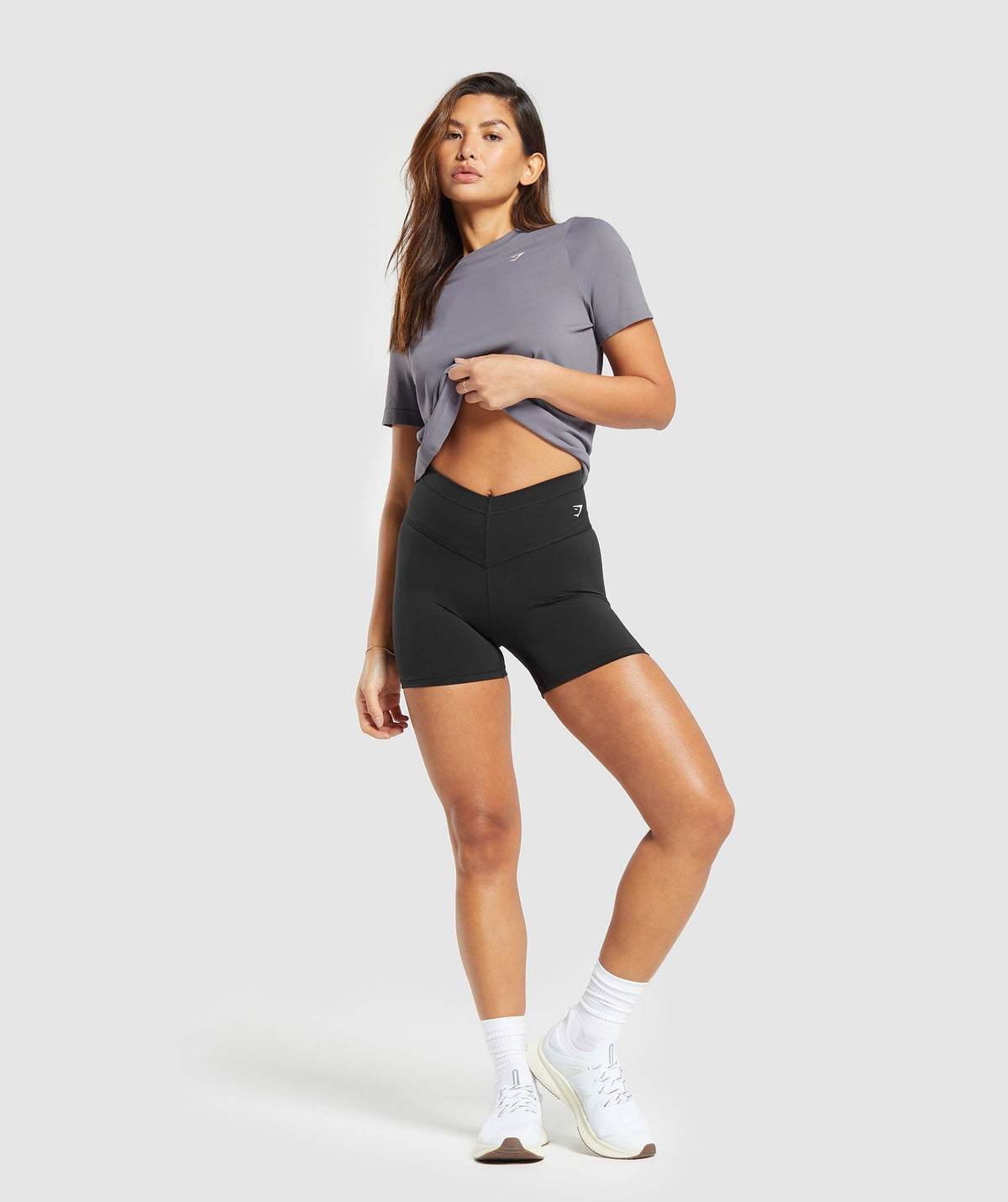 Gymshark Everyday Seamless Tee - Fog Purple