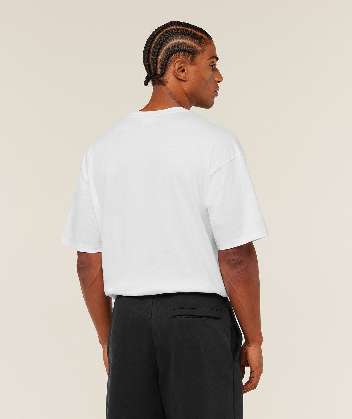 Gymshark Crest Oversized Tee - White