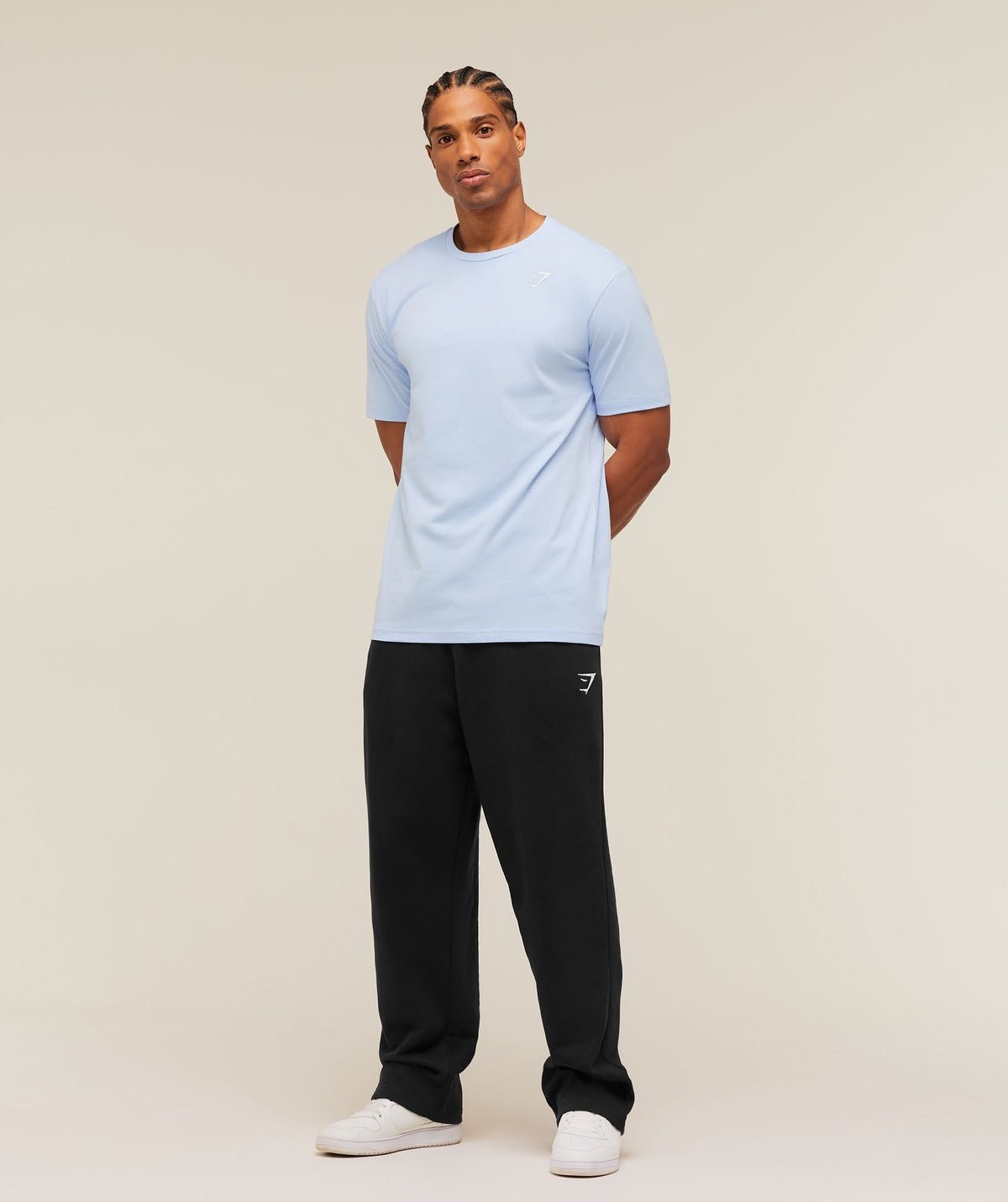 Gymshark Crest Tee - Tranquil Blue