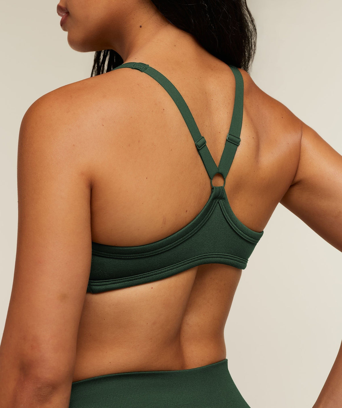 Gymshark Adapt Solid Sports Bra - Earth Green