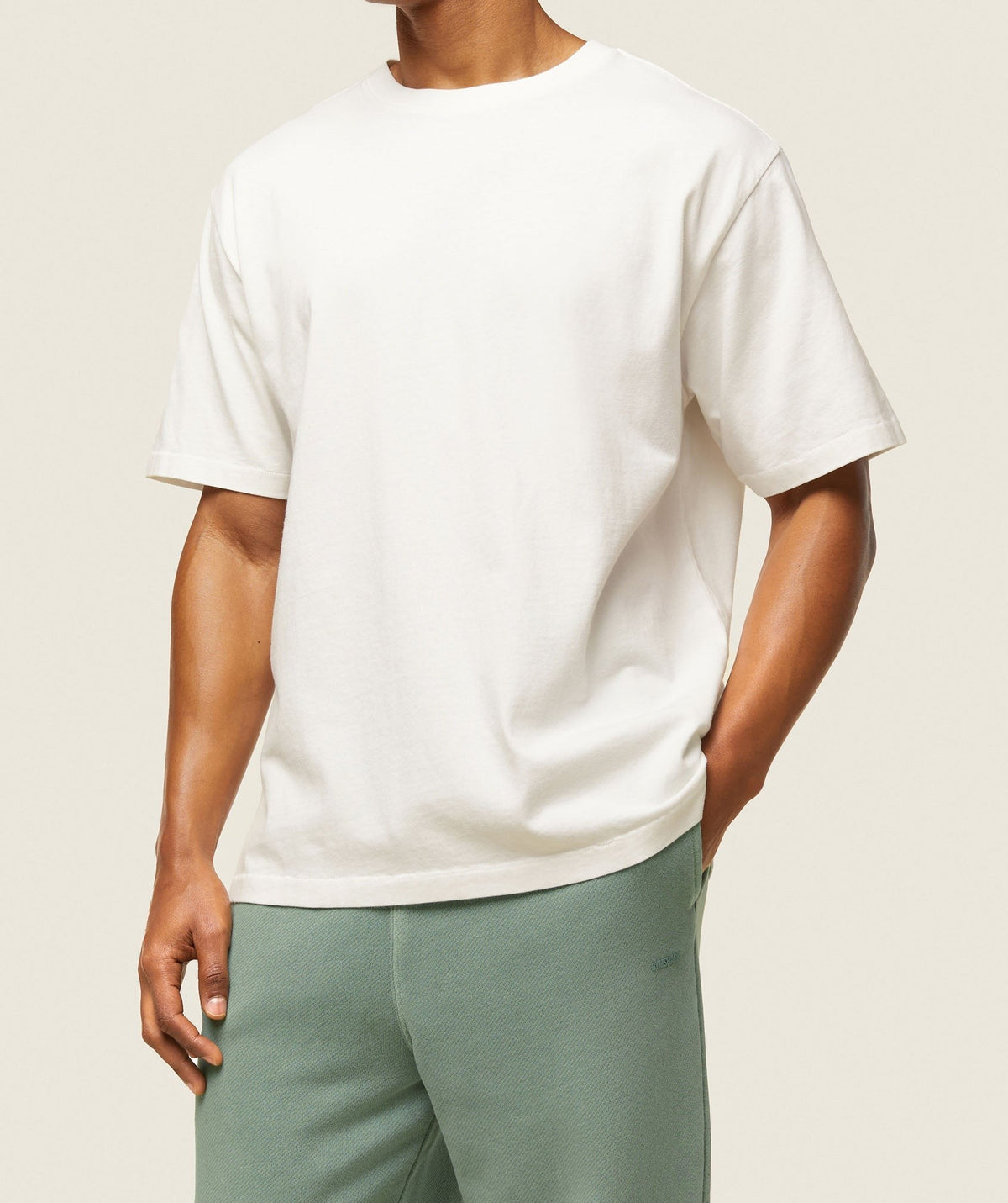 Gymshark Lifestyle Relaxed Tee - Soft White