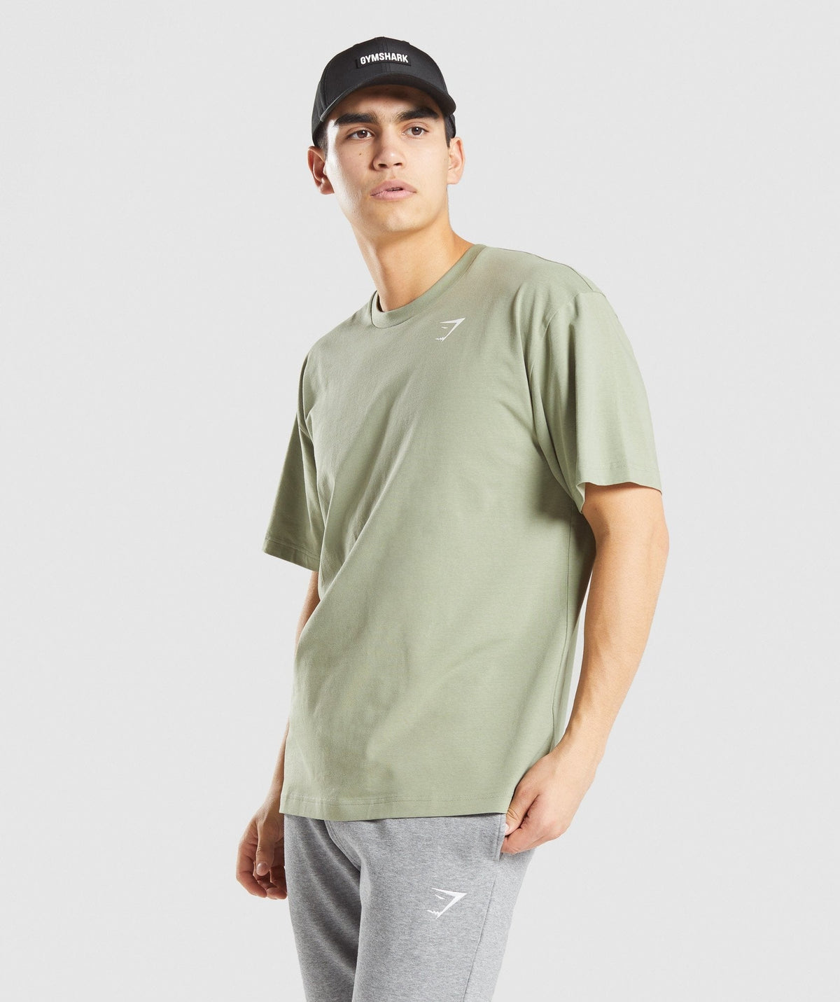 Gymshark Essential Oversized Tee - Light Green