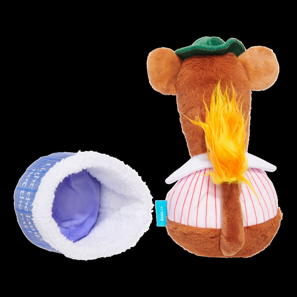 Lamplighter Rizzo the Rat Plush Multi-Part Dog Toy