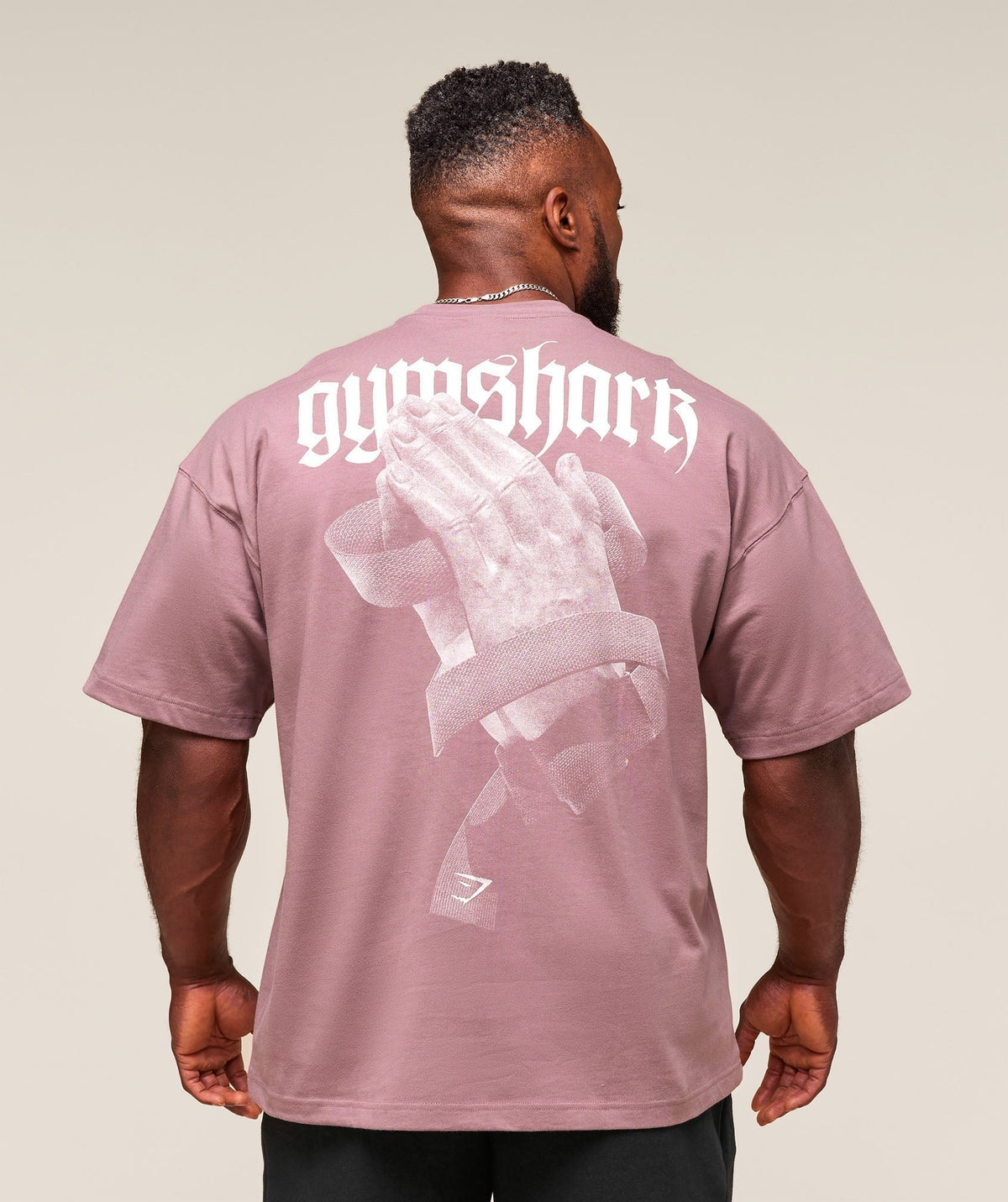 Gymshark Prayer Hands Tee - Calm Pink