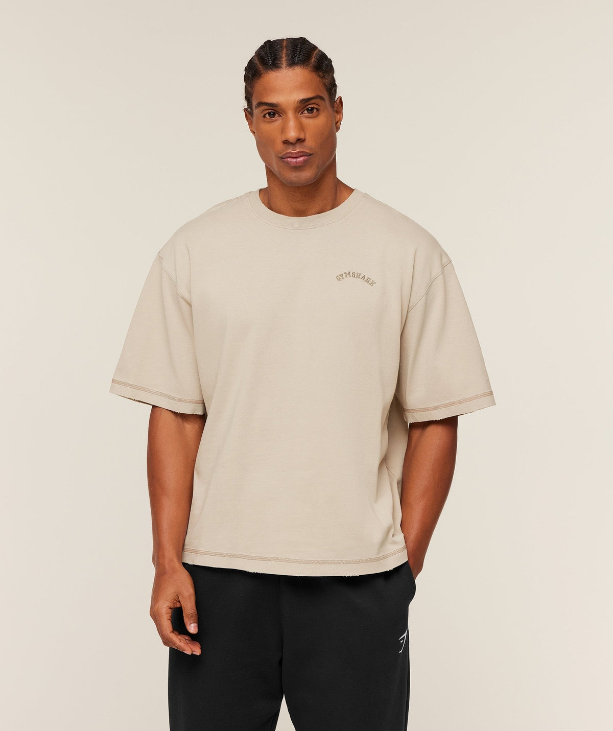 Gymshark Re-Rack Tee - Pebble Grey