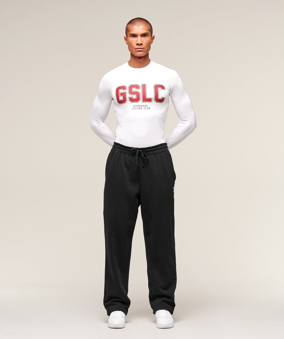 Gymshark GSLC Baselayer Long Sleeve Tee - White