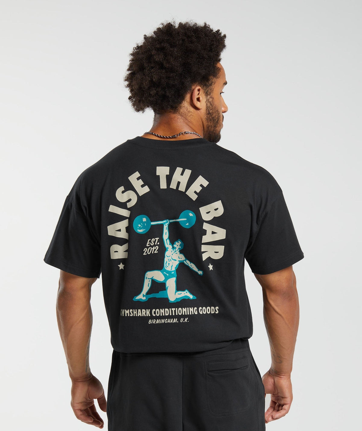 Gymshark Raise the Bar Tee - Black