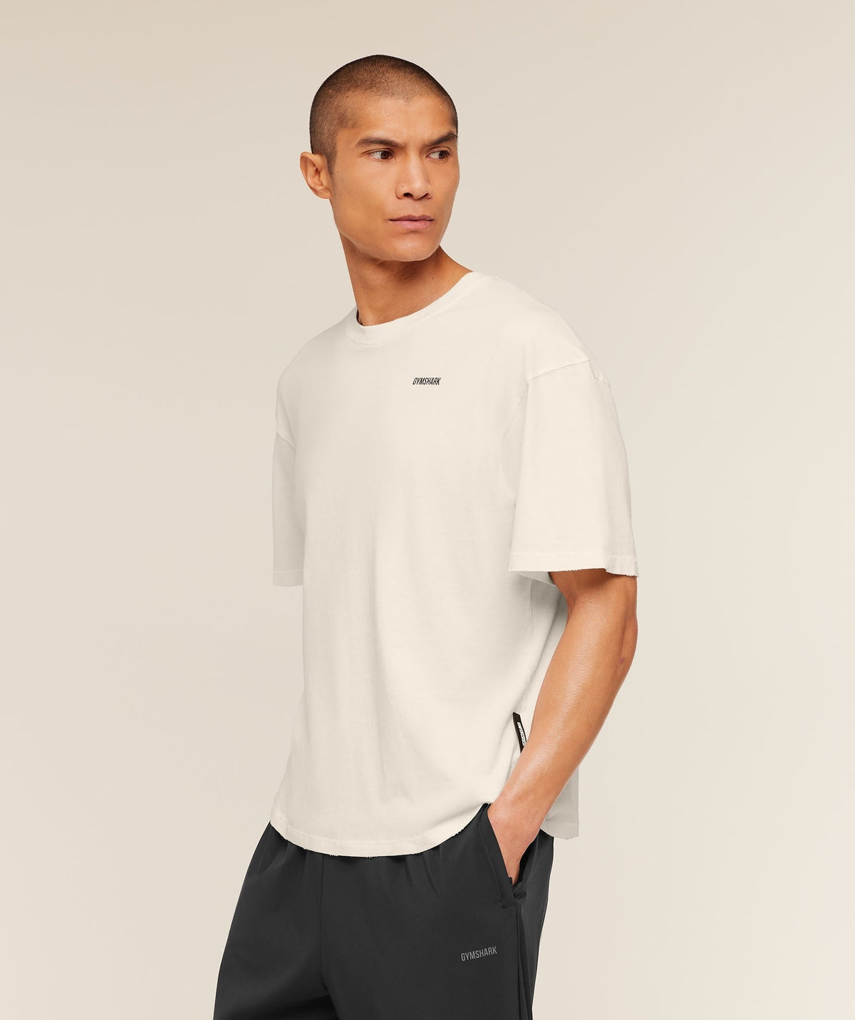 Gymshark x CBUM Tee - Soft White