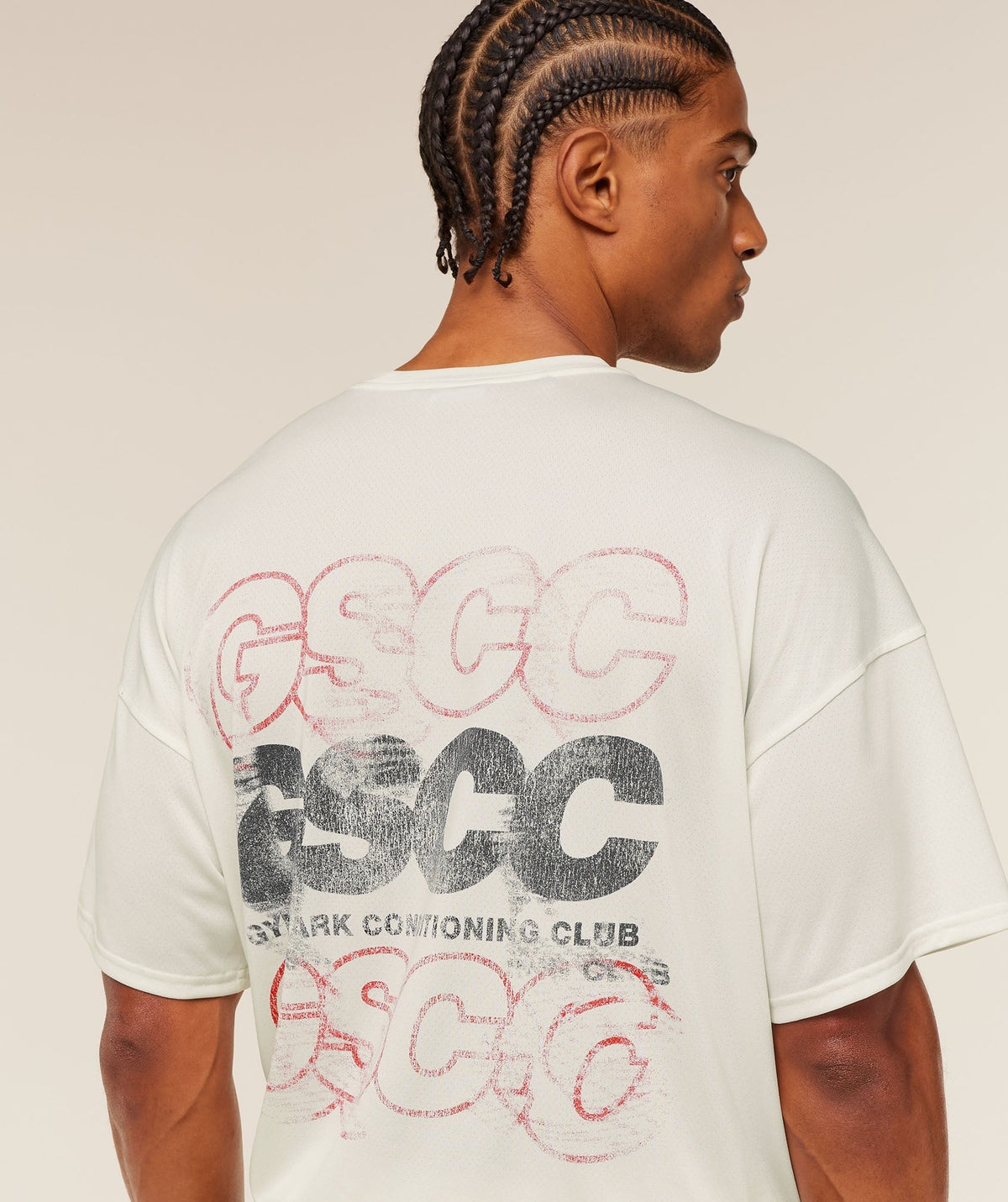 Gymshark GSCC Graphic Tee - Soft White
