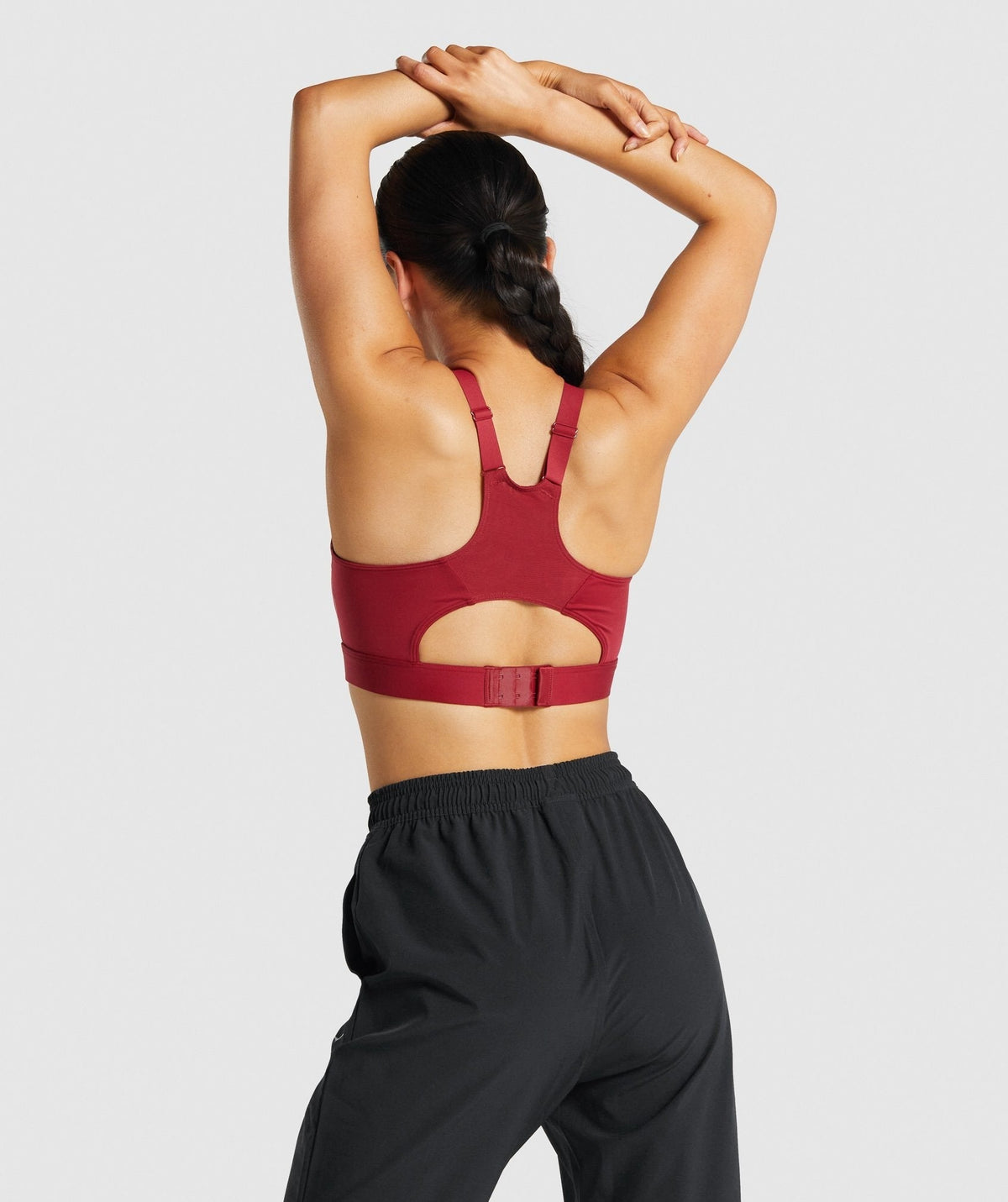 Gymshark Racer Back Sports Bra - Red