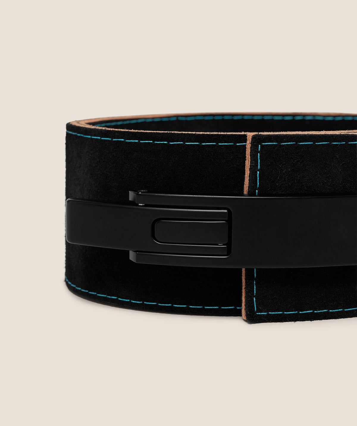Gymshark Lever Belt - Black/Brand Blue
