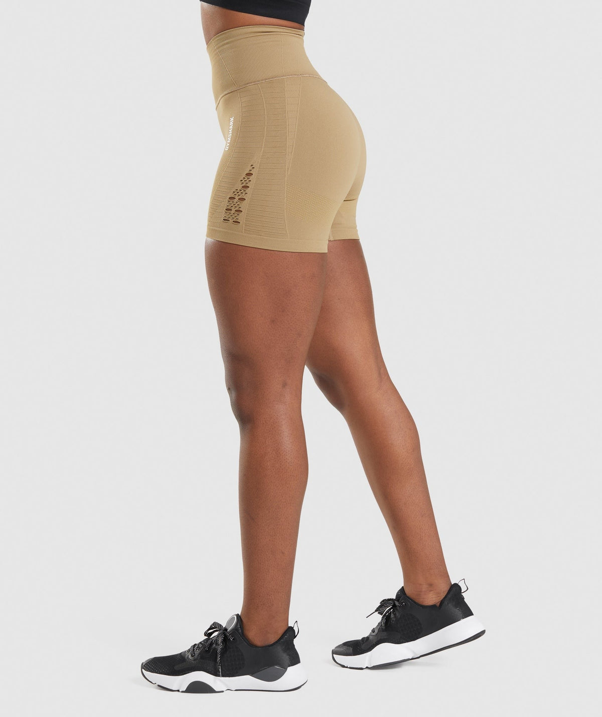 Gymshark Energy Seamless Shorts - Brown