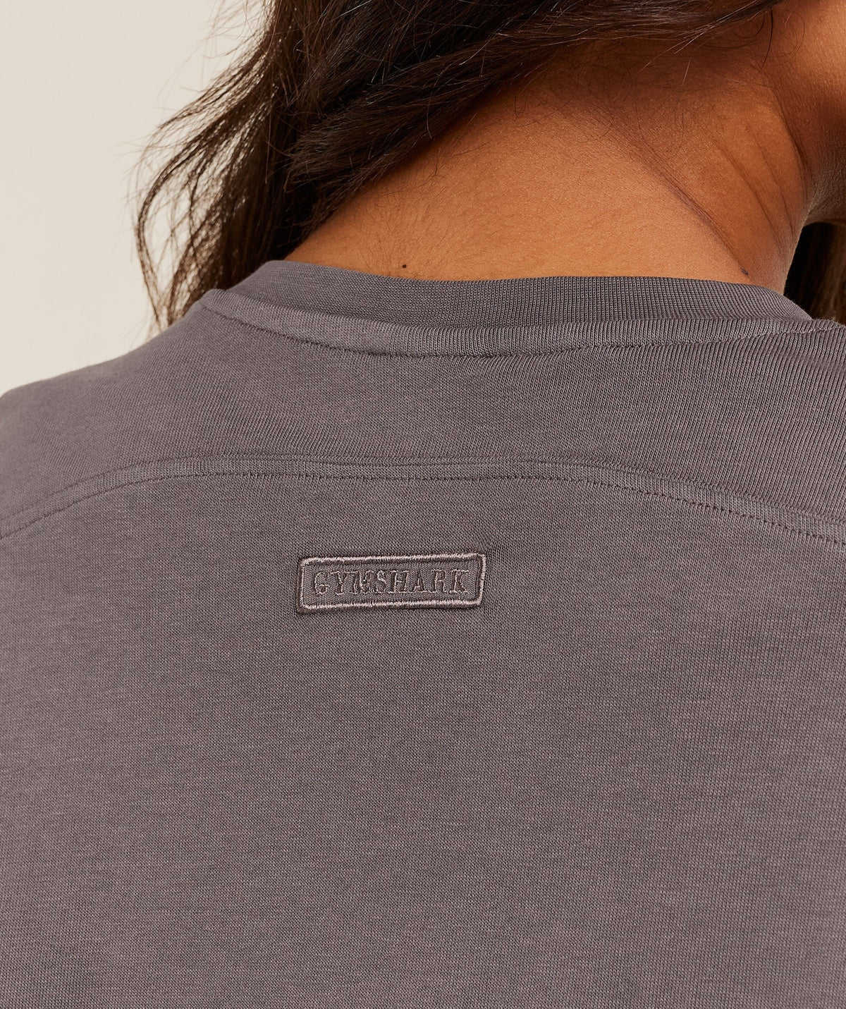 Gymshark Pump Cover Top - Cool Brown/Wash