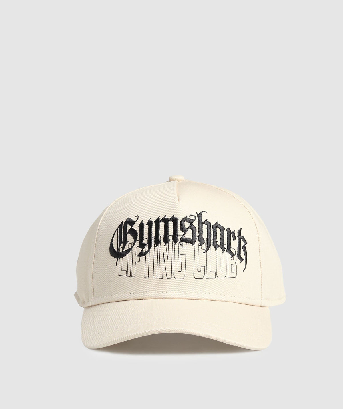Gymshark GFX Distressed Cap - Ecru White