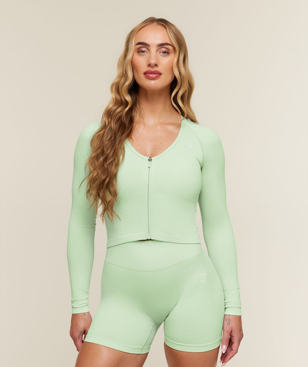 Gymshark Adapt Solid Jacket - Sprint Green
