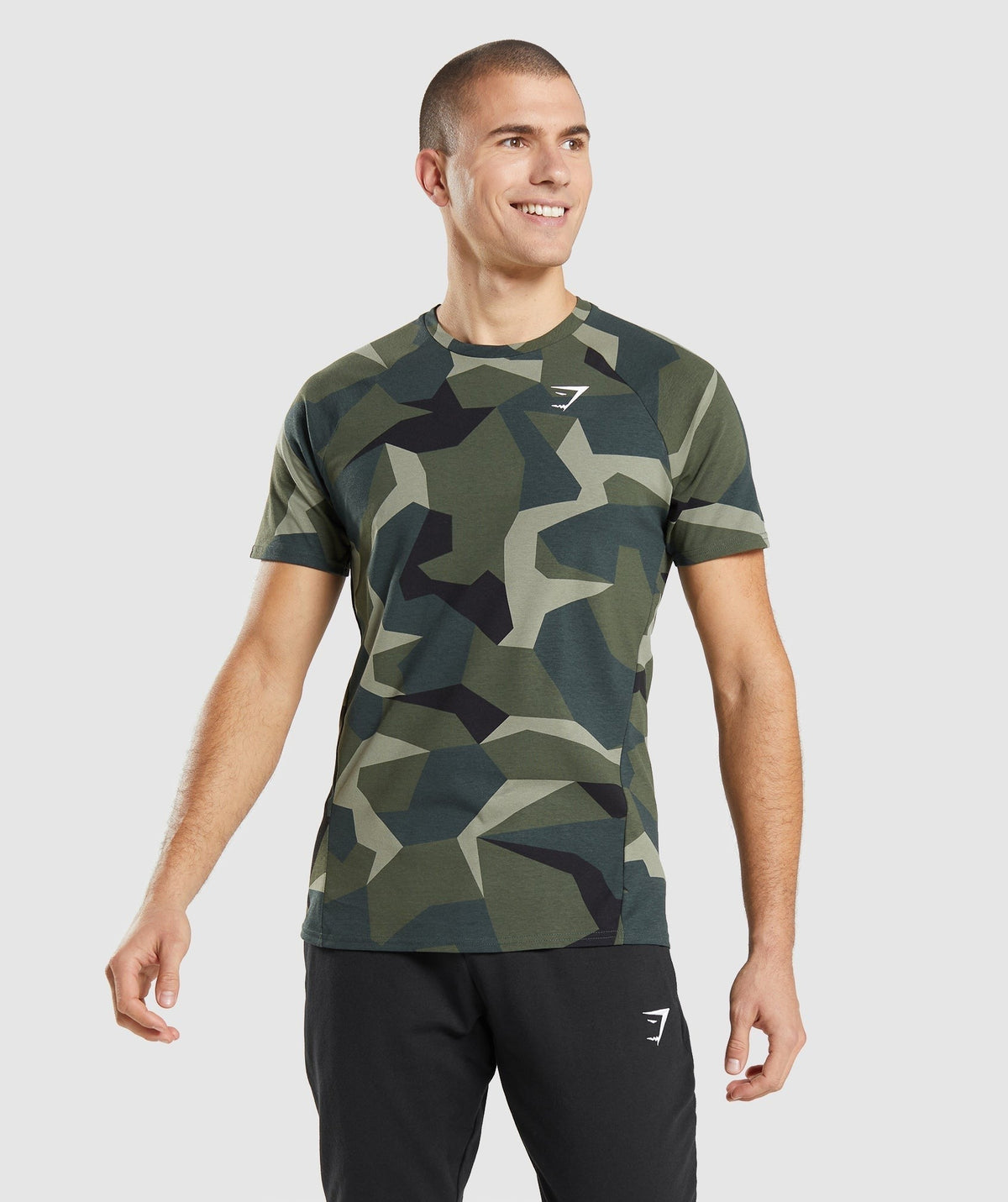 Gymshark Critical Tee - Obsidian Green