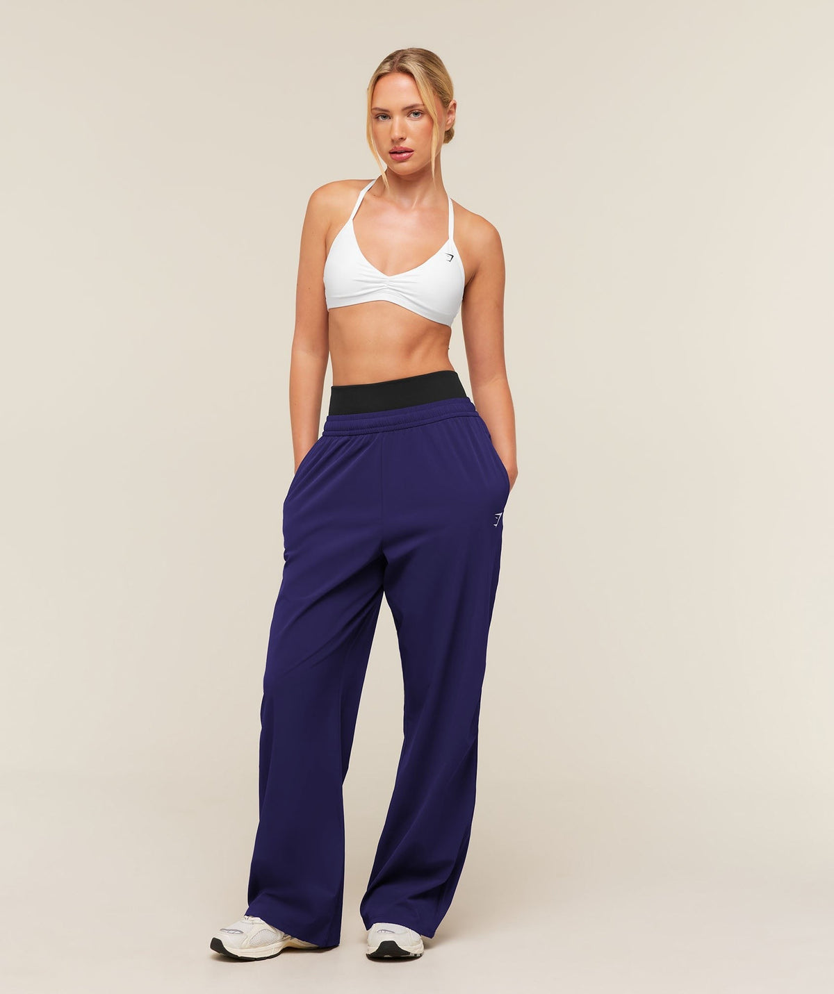 Gymshark Pump Straight Leg Pants - Indigo Purple