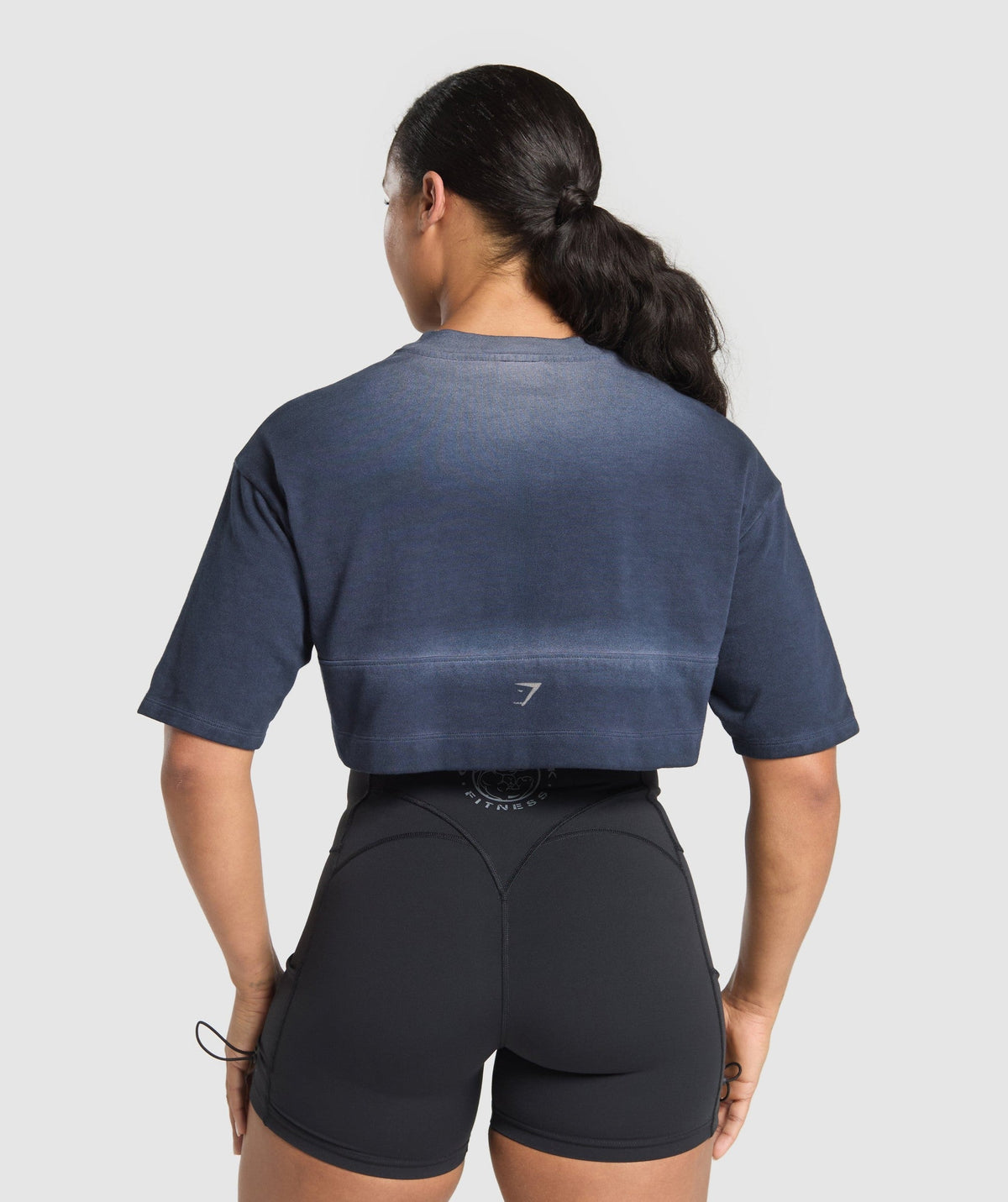 Gymshark Rest Day Heavyweight Tee - Heavy Blue/Wash