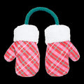 Barktic Mittens “Plaid Paw Warmers” Plush Tug Dog Toy