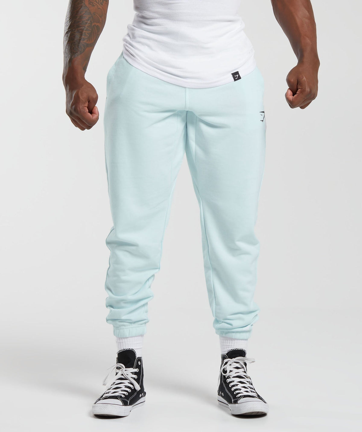 Gymshark Essential Oversized Joggers - Blue